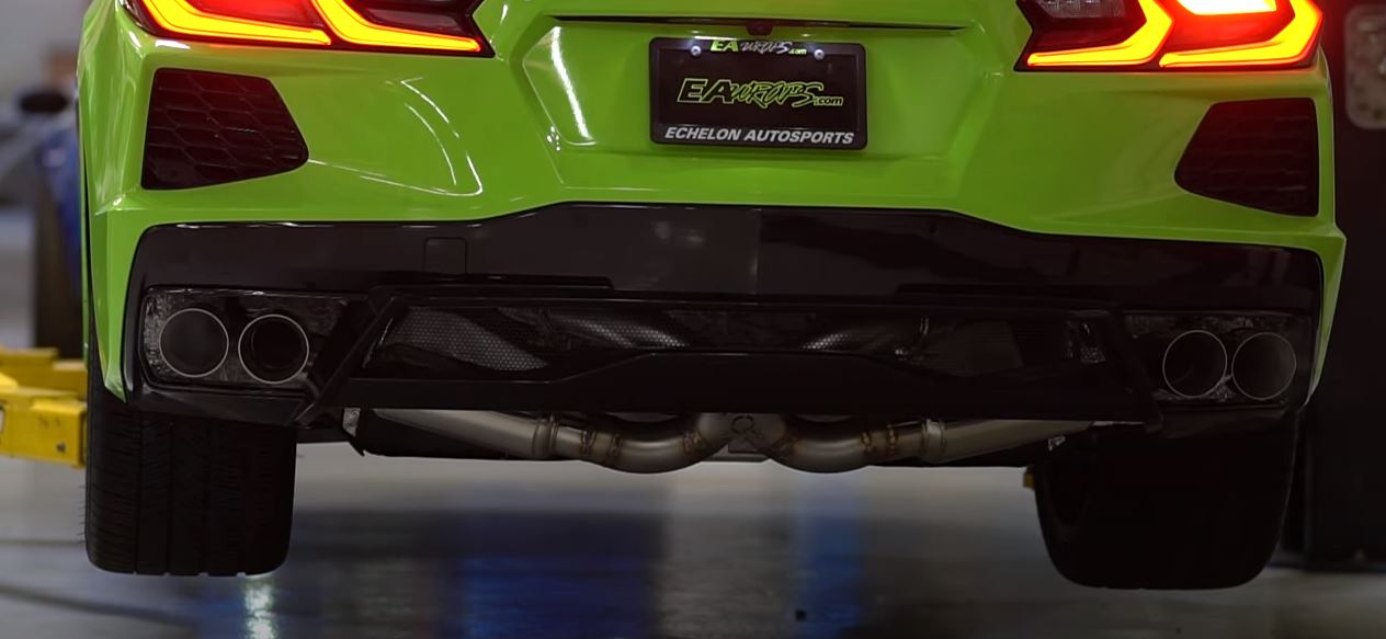 Cordes Performance Racing Custom Corvette C8 Exhaust