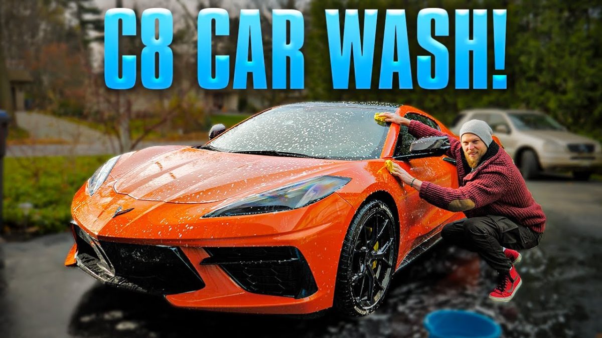 How to Wash a C8 Corvette, Top Tips for a Corvette C8 Hand Wash