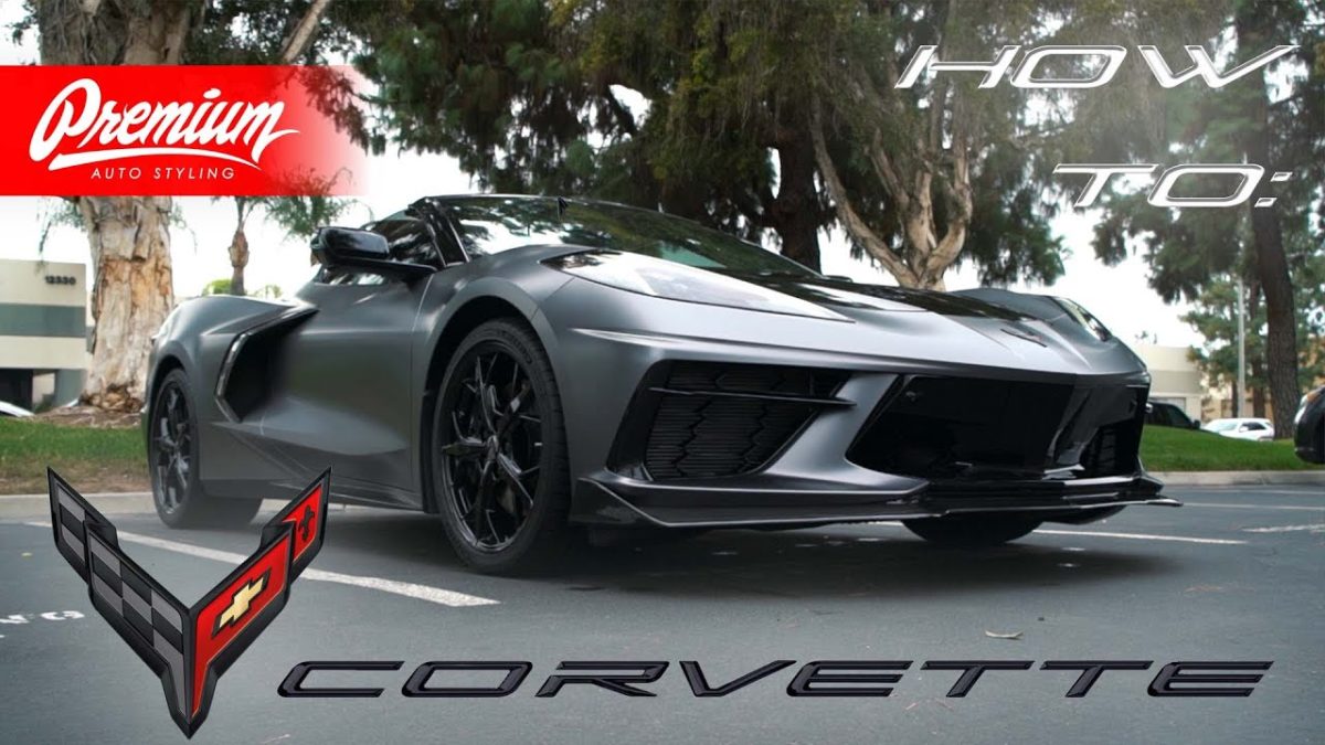 c8 corvette car wrap