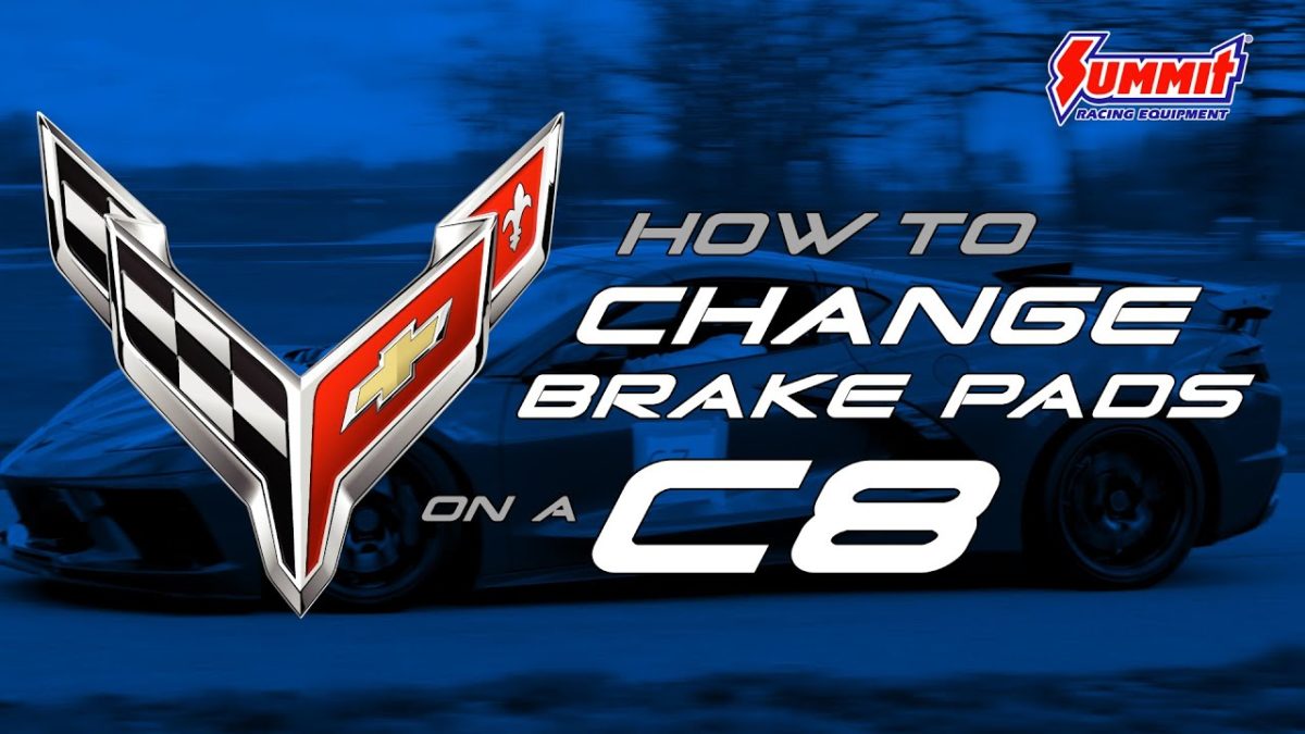 How to Change the Front & Rear Brakes on the C8 Corvette (VIDEO)