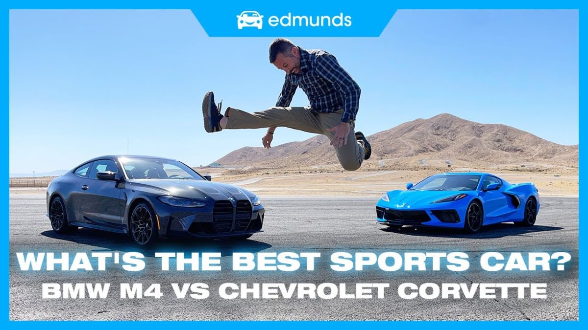 Corvette C8 vs. BMW M4 Edmunds (VIDEO REVIEW)