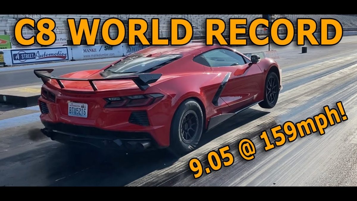 Extreme Turbo Systems C8 World Record 9.05 @ 159mph