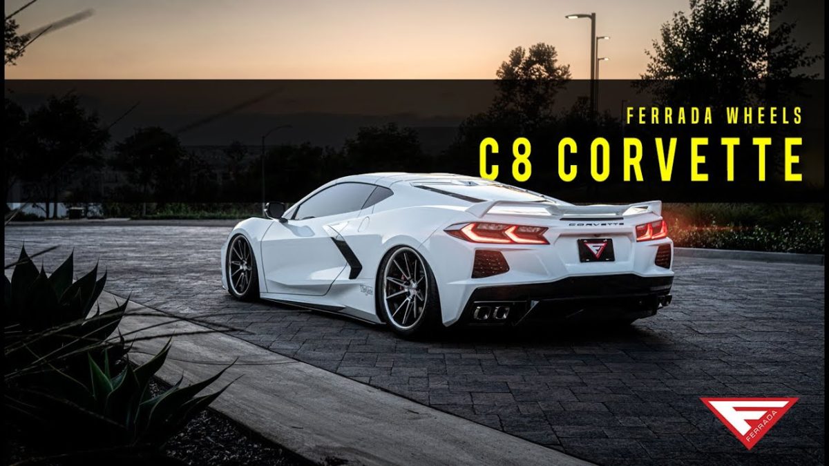 Ferrada Wheels for the C8 Corvette (VIDEO & Photos)