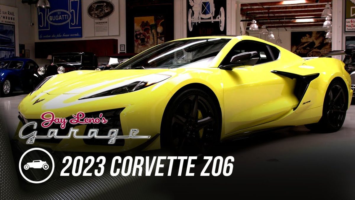 Exclusive Jay Leno First Drive: 2023 Corvette Z06