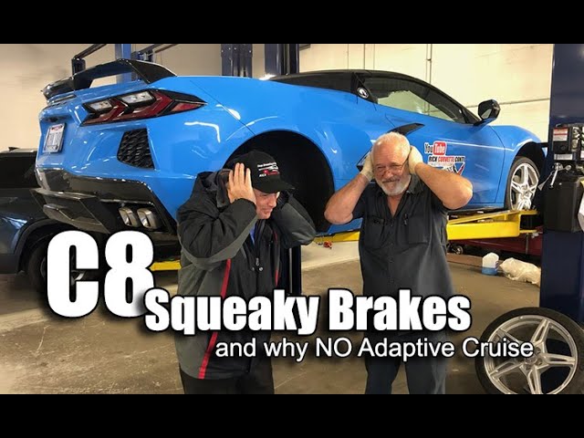 How to Fix C8 Corvette Squeaky or Squealing Brakes (VIDEO)
