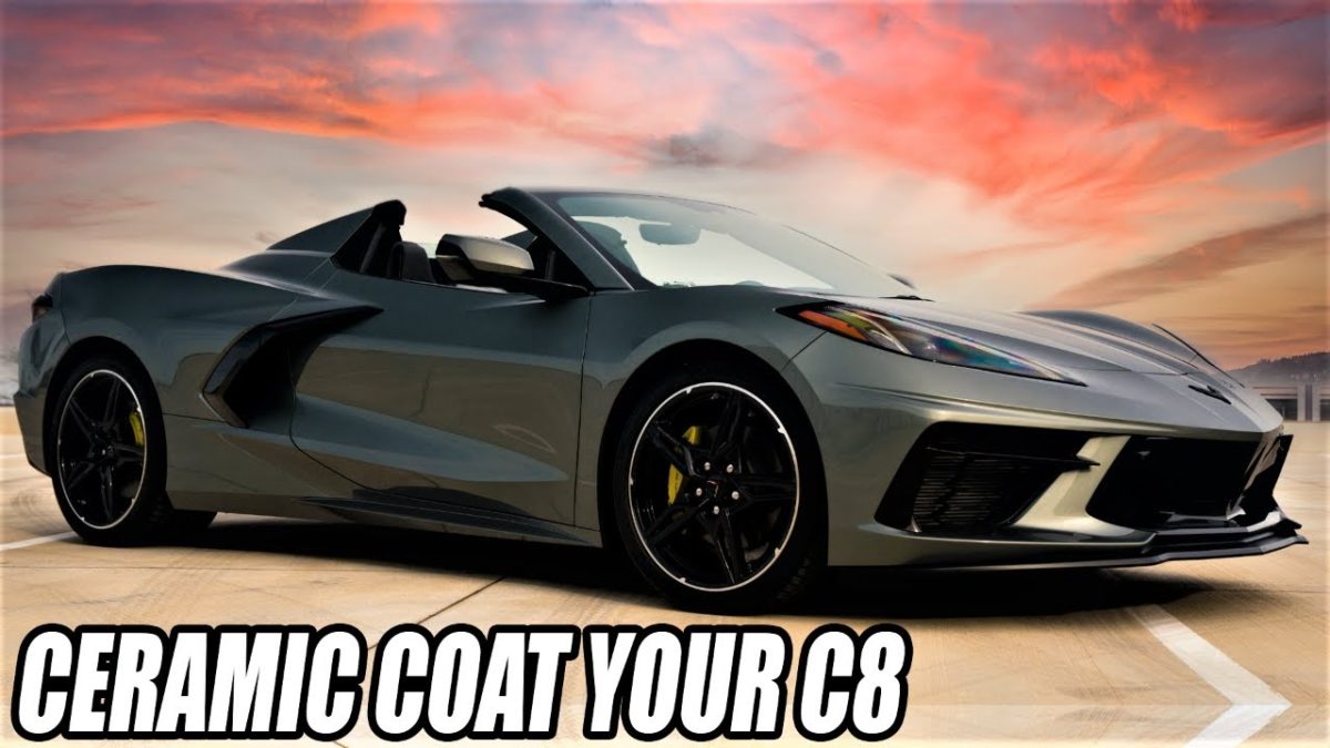 How to Ceramic Coat Your C8 Corvette (VIDEO)
