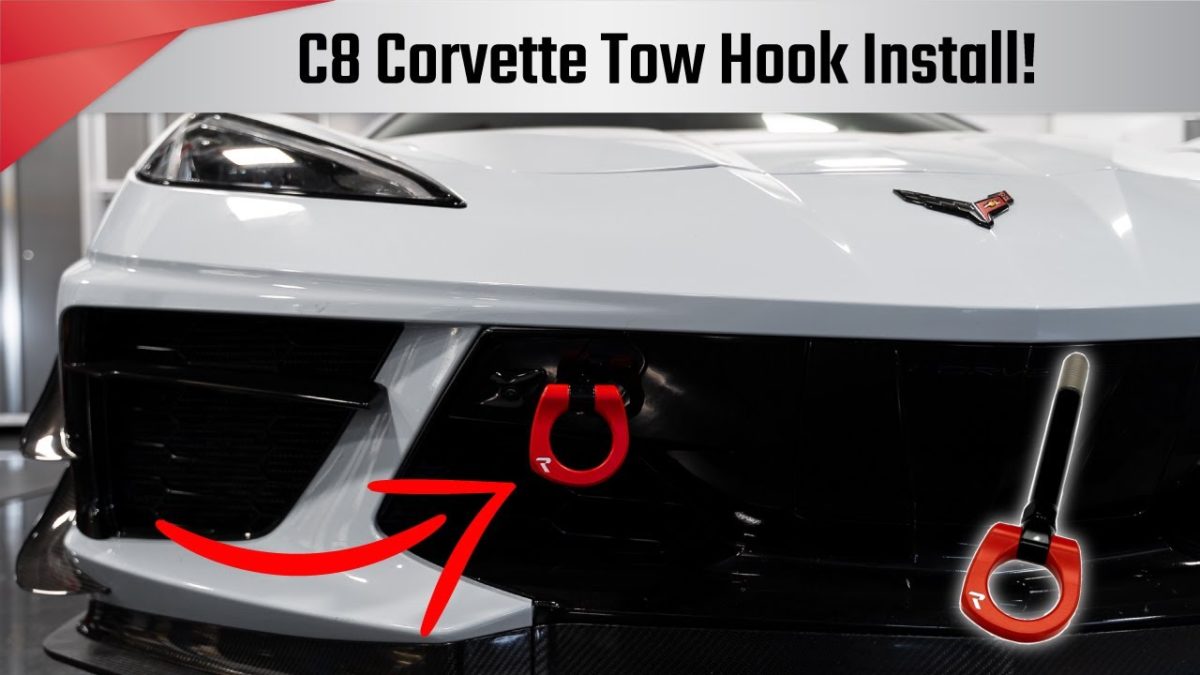 How to Install a Tow Hook on the C8 Corvette