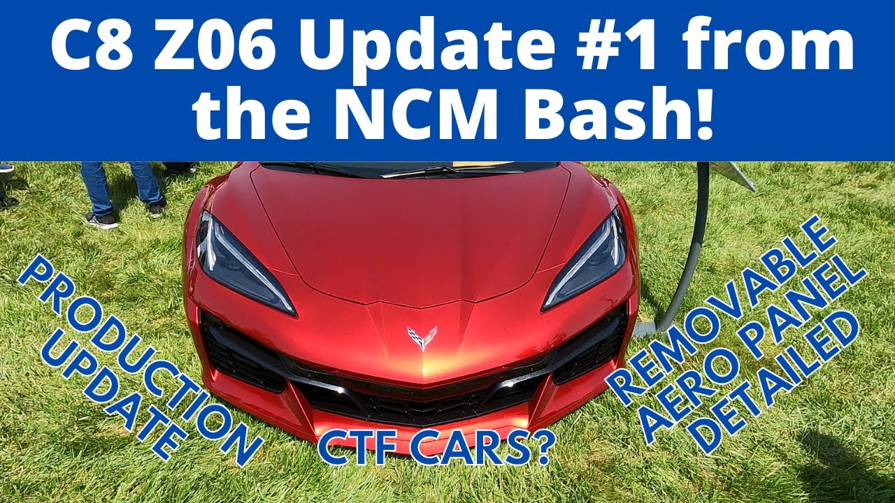 C8 Z06 News from the National Corvette Museum Bash (APR 2022)