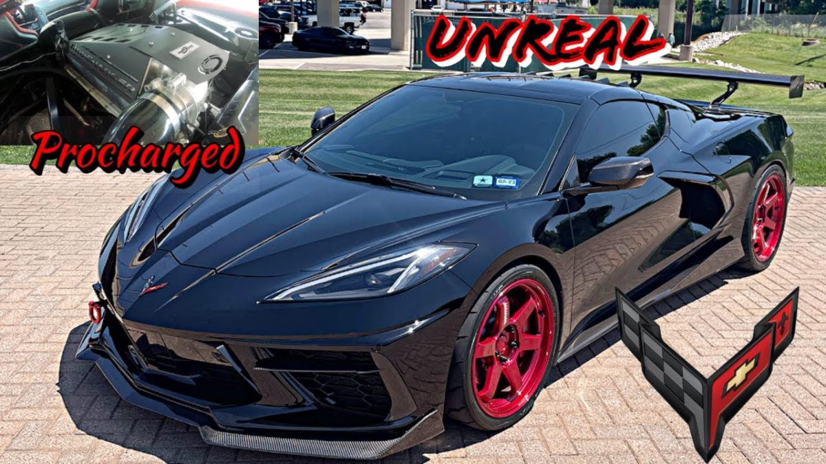 Check out this Supercharged C8 Corvette (VIDEO)