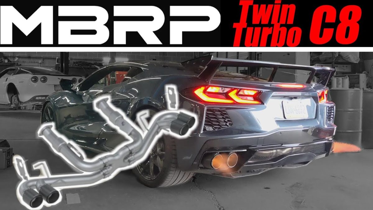 Eric’s 1000hp Twin turbo C8 Gets a MBRP Exhaust