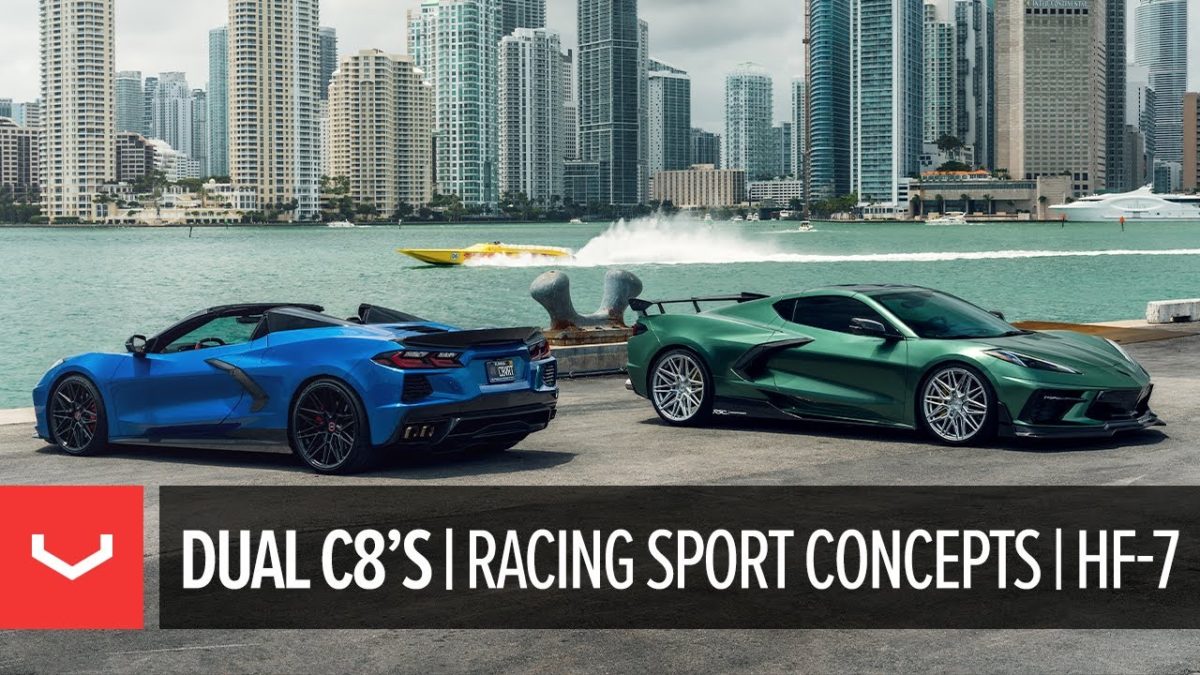 Racing Sport Concepts Carbon Fiber + Vossen Wheels = Winning Combo for C8 Corvette