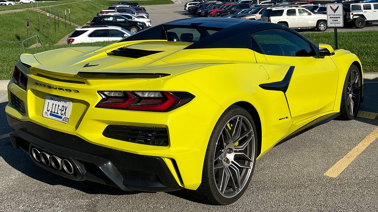 2023 Corvette Z06 spotted at Bowling Green Factory