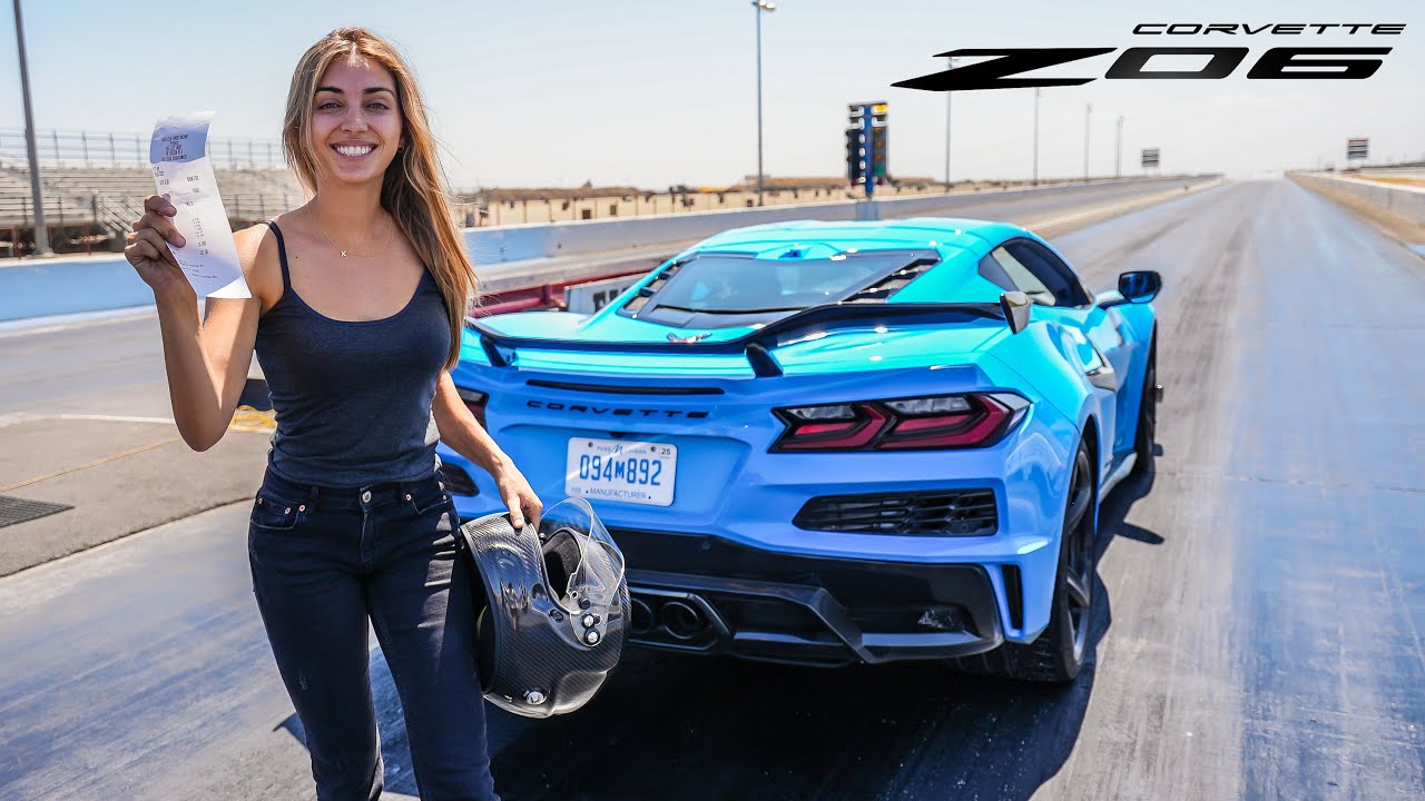 Exclusive First 1/4 Mile: 2023 Corvette Z06 <em>New World Record</em>