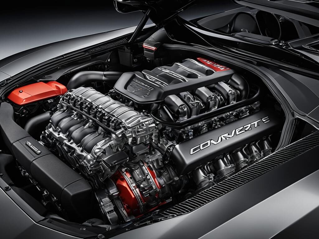 C8 Z06 Corvette engine details