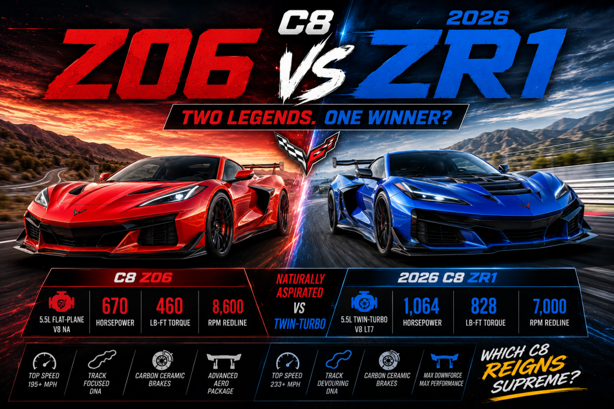 C8 Z06 vs ZR1: Specs, Price & Which to Buy (Owner)